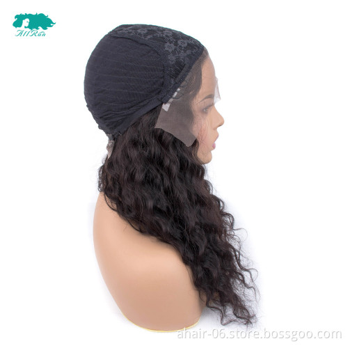 Hot Sale 13*4 Lace Human Hair Wigs Virgin Brazilian Body Wave Single Knot Pre Plucked Lace Wigs For Black Women